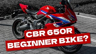 IS THE 2024 CBR650R A BEGINNER BIKE?