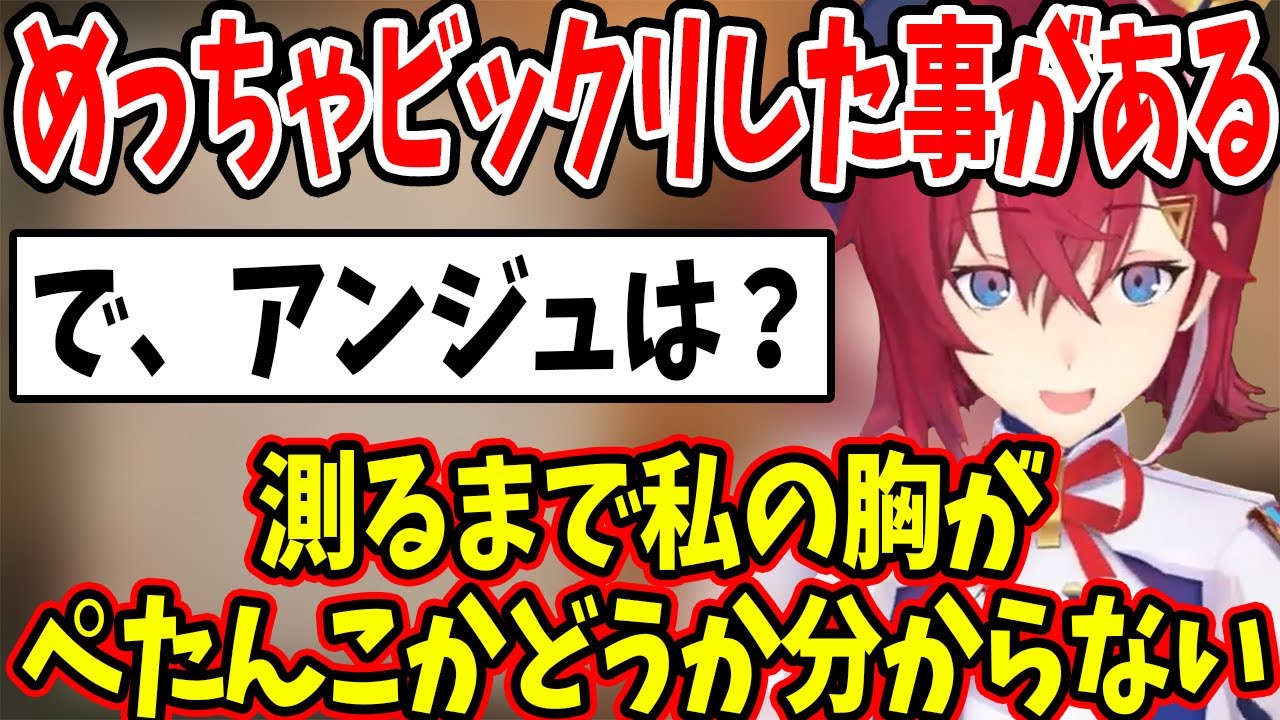 胸の話と下着の知識を教えてくれるアンジュ【アンジュ・カトリーナ/にじさんじ/切り抜き】