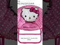Hello Kitty Kids 27 Saucer Chair #kidschair#bluey#hellokitty#trending#deals#walmart