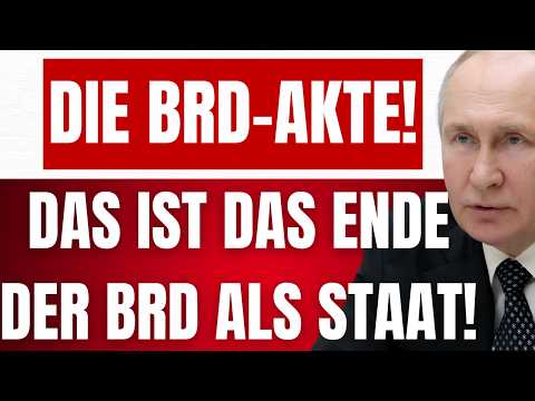 RUSSLAND legt GEHEIME BRD-AKTE offen! - BRD-POLITIKER vor GERICHT! - BRD verliert STAATLICHKEIT?!