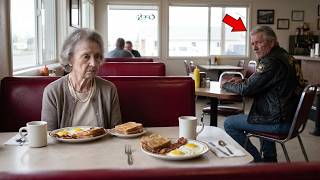 Biker Noticed the 84-Year-Old Had Ordered Two Meals, Eaten Neither—and Was Just Sitting There Until