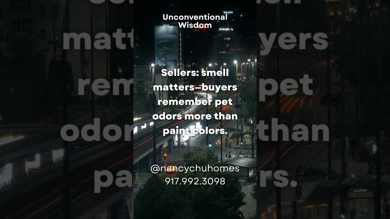 Unconventional Wisdom: Pet Odors Kill Deals