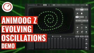 Moog Animoog Z Synthesizer Evolving Oscillations Expansion Pack Sound Demo (iOS/macOS)