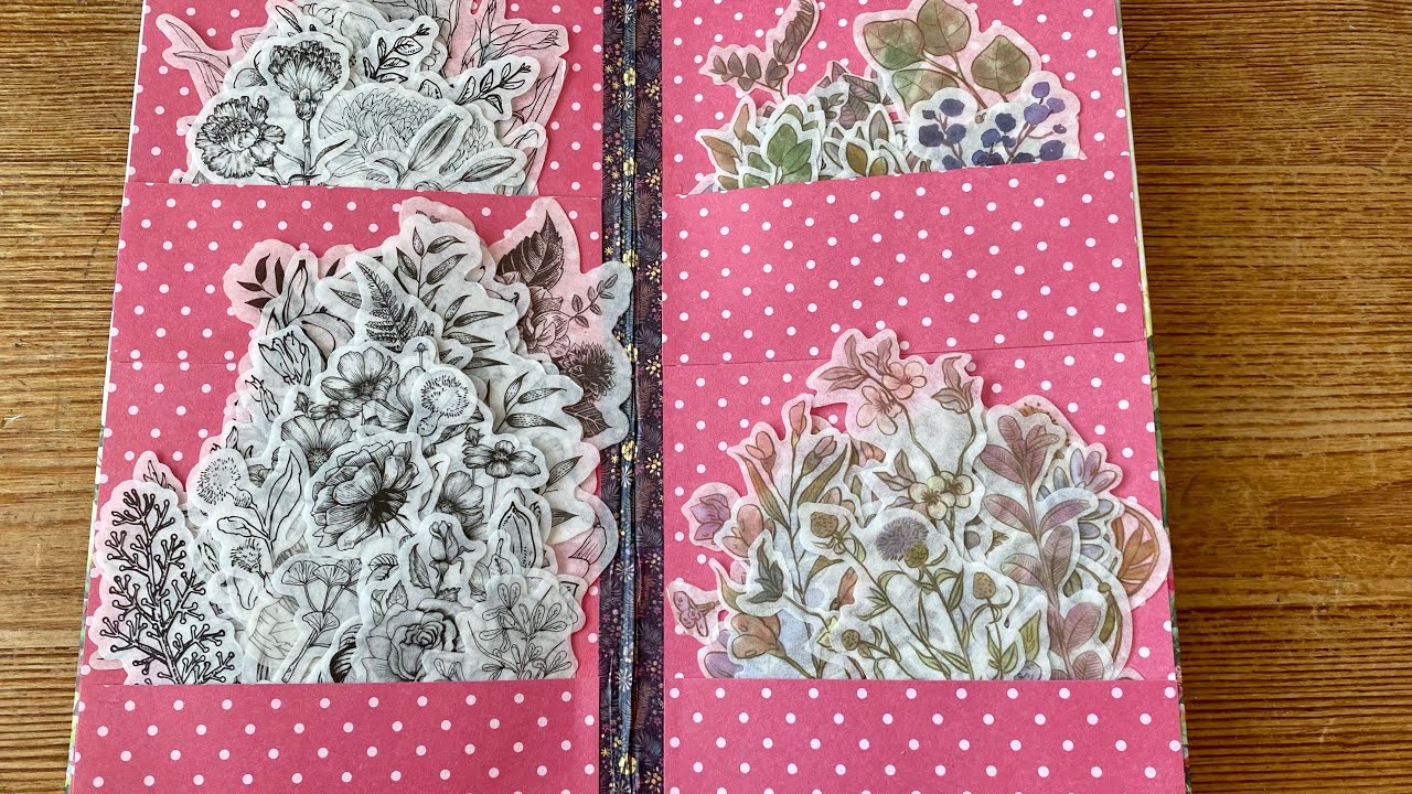 Journal Ideas - Organise Sticker Storage from old Junk mail