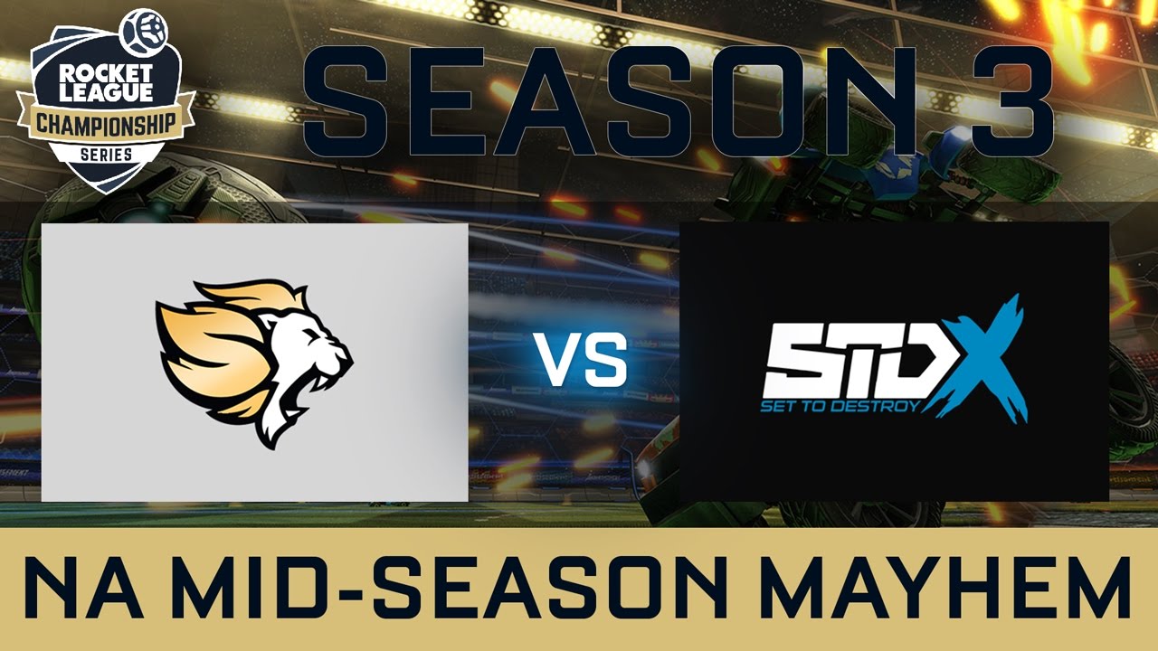 Selfless Gaming vs SetToDestroyX NA Midseason Mayhem - RLCS S3 rlcs teams