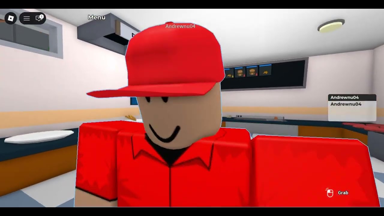 playing cook burger ft Andrewnu04