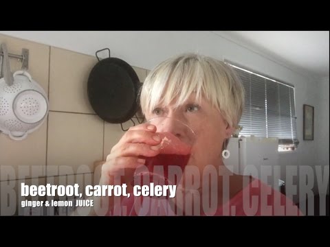 Beetroot, Carrot, Ginger, Celery & Lemon Juice Recipe