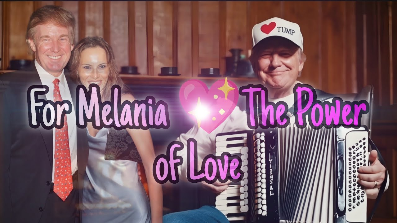 Donald Trump 💖 plays “The Power of Love” (For Melania)