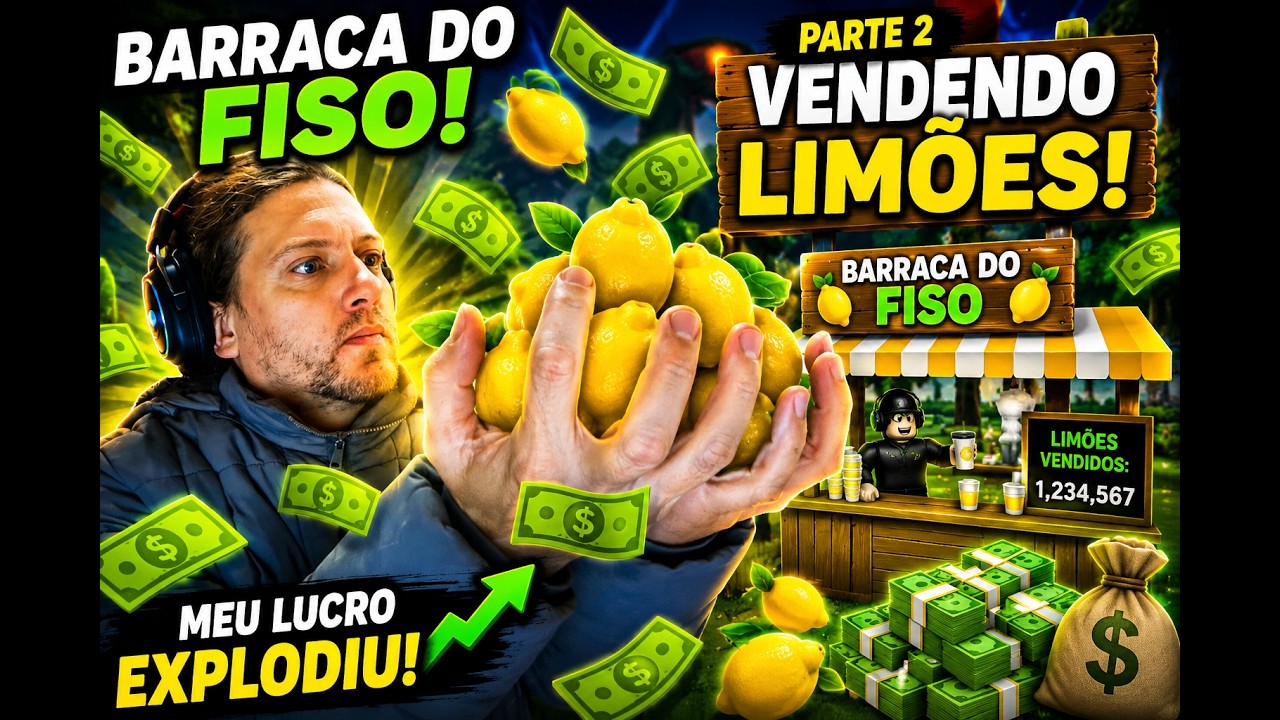 🍋💰 MINHA BARRACA DE LIMÕES FICOU RICA! (Parte 2)