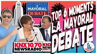 L.A. Mayoral Debate, Bass vs. Caruso: Top 6 Moments (KNX 97.1 FM)