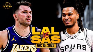 Los Angeles Lakers Vs San Antonio Spurs Full Game Highlights 2025 Nba Cup Quarterfinals