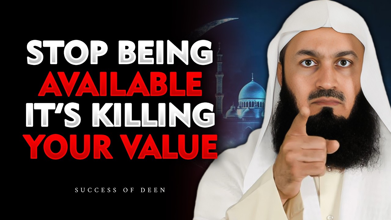 You’re Not Being Kind — You’re Being Taken for Granted | Mufti Menk