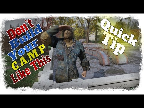 Fallout 76 Quick Tip Don't Build Your Camp Like This - No Trespassing
