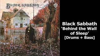 Black Sabbath - Behind The Wall Of Sleep (Drums + Bass)