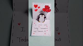 Cute gift card idea ❤️#card #diy #youtubeshorts #shorts #video #viral #craft #gift #cute