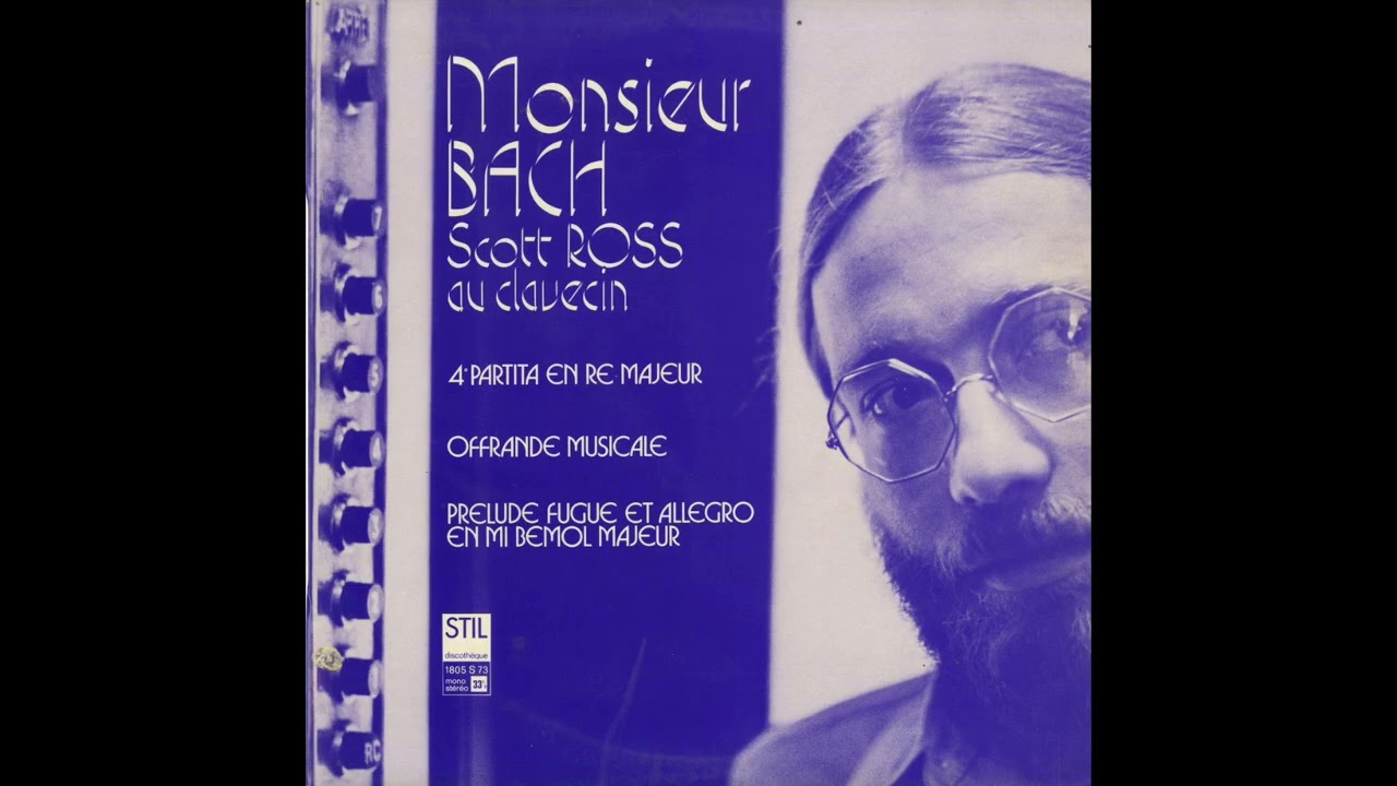 Silent Tone Record/Bach:Partita No.4,Musikalisches Opfer/Scott