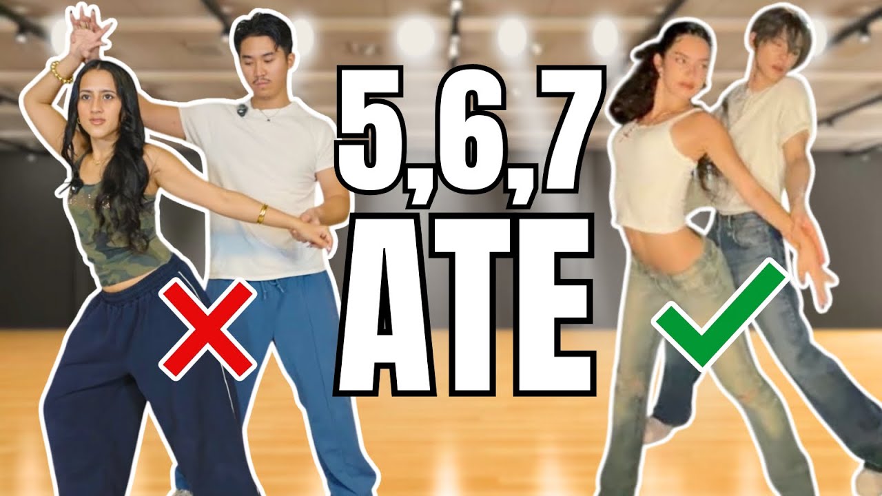 Teaching my BF How to DANCE Gone WRONG 😬 | 5, 6, 7… ATE