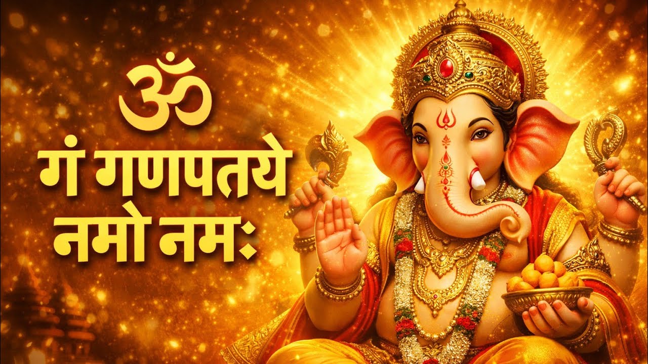 मंगलवार स्पेशल LIVE 🙏 | Ganesh Mantra | ॐ गं गणपतये नमो नमः