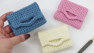 you should have one too  very easy to make mini wallet making