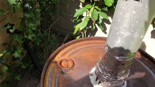 Diy hottub project homemade hottub ibc jacuzzi fire waterheater coppercoil firestove heatexchanger