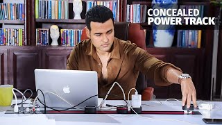 MX Power Track Concealed Mount, Seamless Power & Multimedia Solutions for Home, Kitchen & Office.