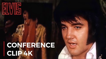 Elvis Presley - Elvis Talks '72 Conference Clip 4K Remastered | Nov 20, 1972 | Honolulu HI