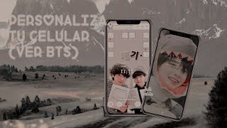 Personaliza tu celular Kpop ( ver BTS para android )🎑✨ @bTsShAd0w2020 screenshot 5