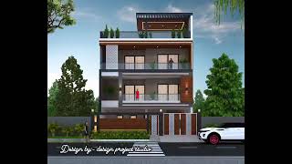Exterior Design | Design project studio | AutoCAD 3ds max and photoshop