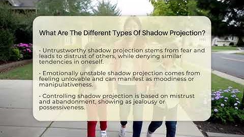 What Are The Different Types Of Shadow Projection? - The Personal Growth Path