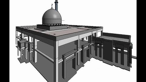 3d Mosque Walkthrough Revit Structural
