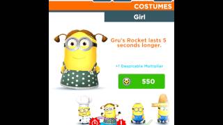 Girl Costume: Minion Rush Despicable Me screenshot 5