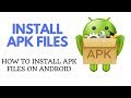 How to Install APK Files on Android - Tech Geeks