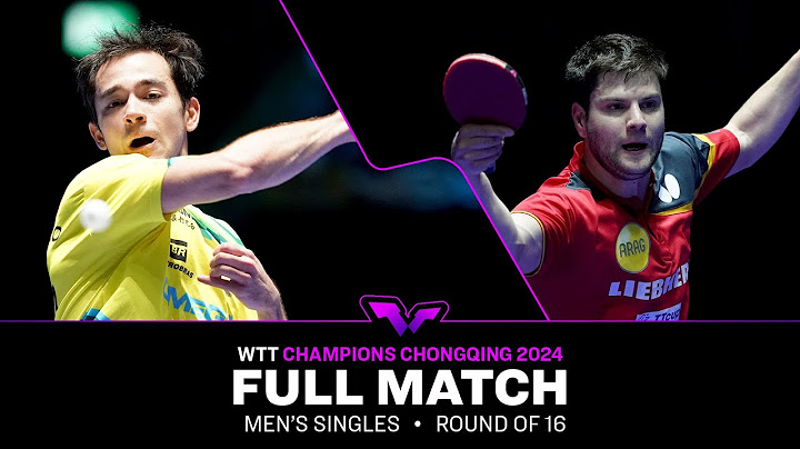 FULL MATCH | Hugo Calderano vs Dimitrij Ovtcharov | MS R16 | #WTTChongqing 2024
