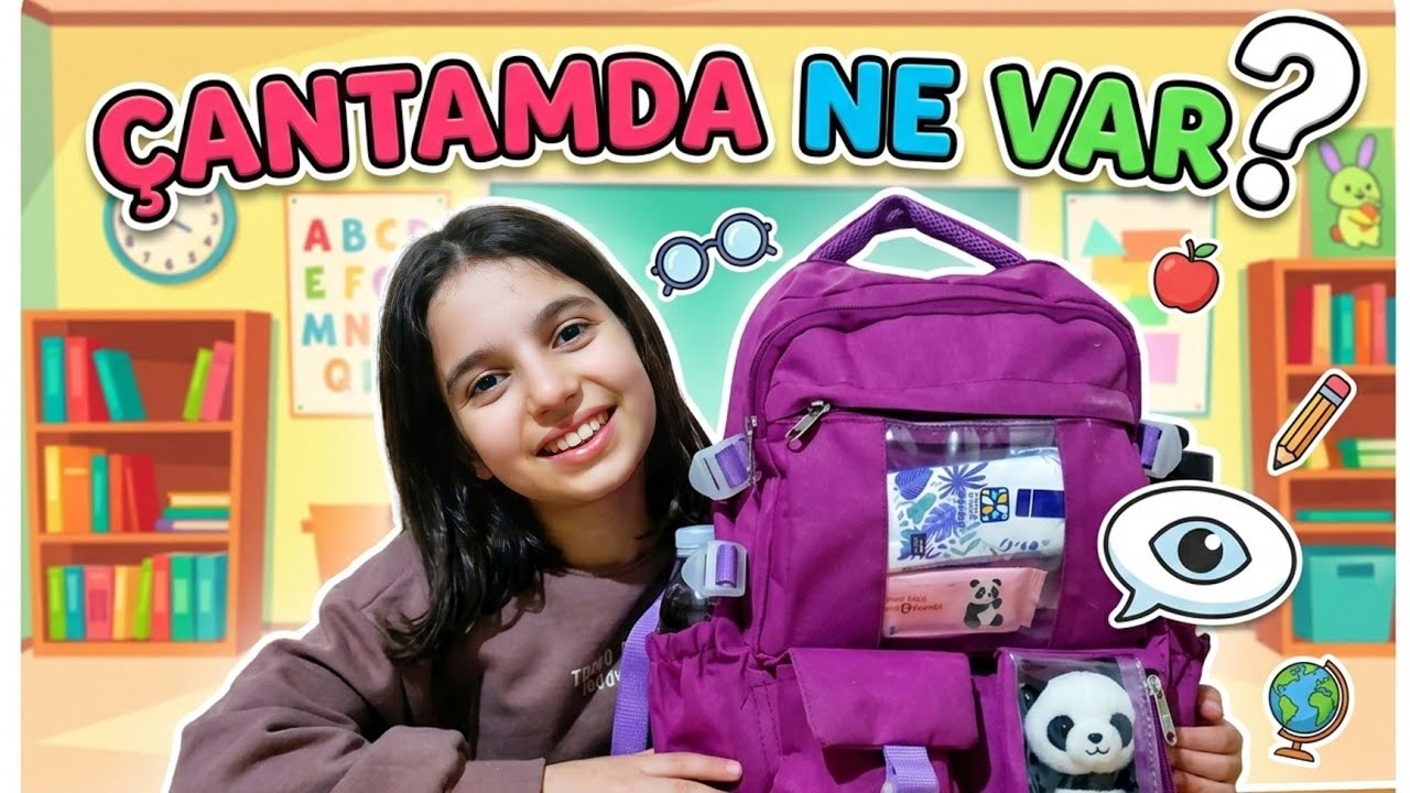 Çantamda Ne Var? | 2026 Okul Günlüğüm 📚 