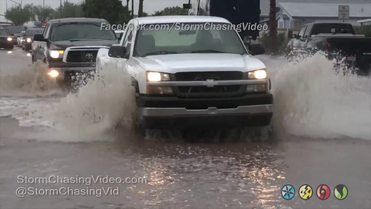 Monsoon Flash Flooding in Arizona - 7/24/2017