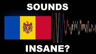 Moldova's Flag Sounds Insane (Flags as Sounds)