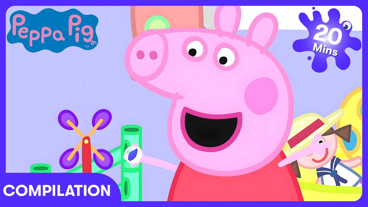 Marble Run! | Peppa Pig | WildBrain Disco