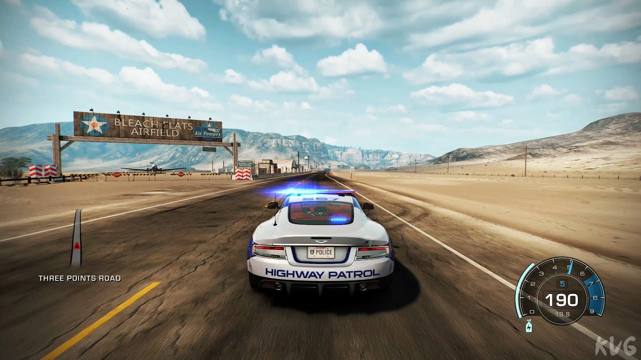 Need for Speed: Hot Pursuit Remastered - Aston Martin DBS (Police) - Open World Free Roam ...