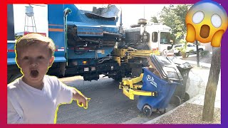 Brother And Sister Follow The Garbage Truck Video For Kids