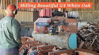 Milling up some Beautiful 5/4 White Oak!!! Part 1