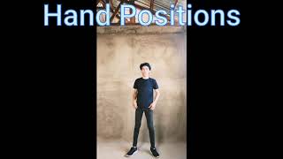 Demonstration with the Instructionals of Basic Gymnastic Positions