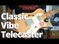 Squier Classic Vibe 70s Telecaster Thinline Review