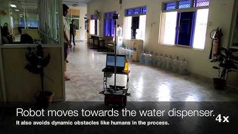 Robot Waypoint Navigation at IITM