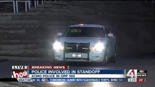 Assault suspect arrested after standoff