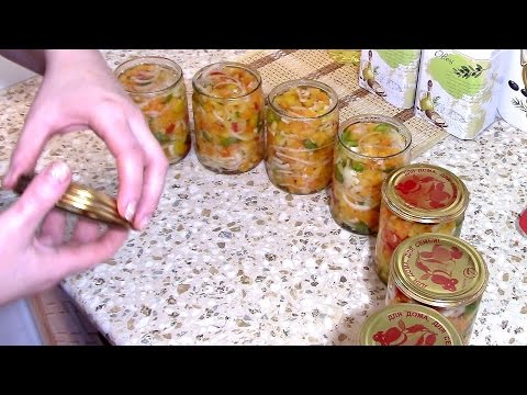Салат из репы и овощей на зиму 7 дач Салат из репы и овощей на зиму 7 дач