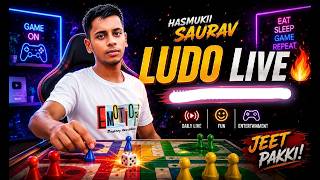 🔥 LUDO LIVE 🎲 I EPIC LUDO MATCH 😱 I JOIN & PLAY WITH ME I hasmukii saurav vlog 🎮 screenshot 3