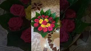 sasti uruli decoration#uruli #flower decoration#festival flower decoration#pooja  decoration
