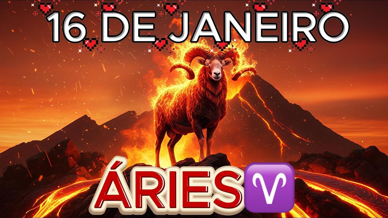 ♈✨ÁRIES 16 de Janeiro 2026: Virada de Chave no Amor, Trabalho e Dinheiro