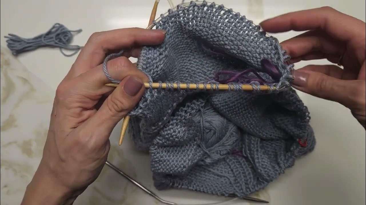 How to pick up underarm stitches YouTube