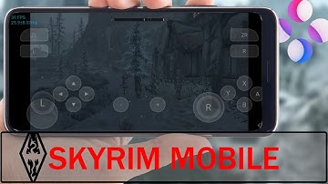 Exploring Dawnstar ON A PHONE! | Skyrim on Skyline Emulator